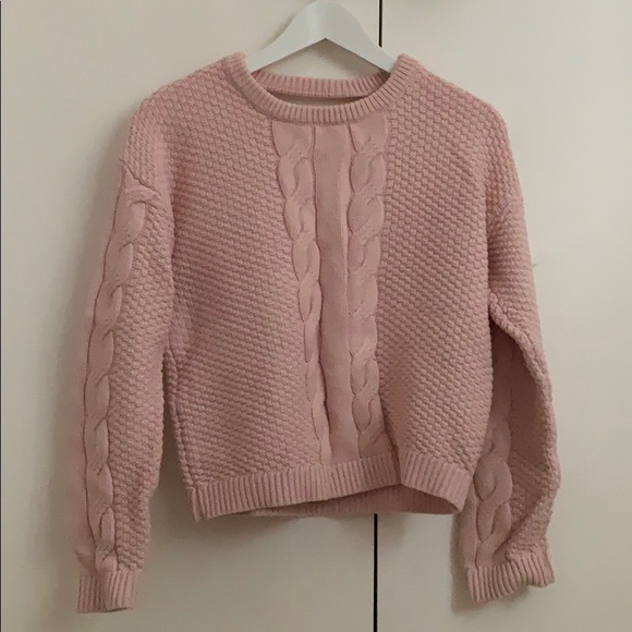 Pink knit sweater - Picture 1 of 3